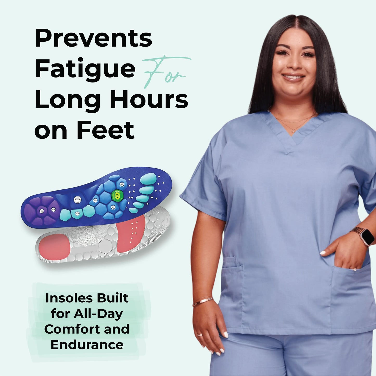 SleeSteps™ Magnetic Insoles